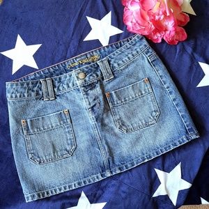 AE Denim Skirt Jean Mini by American Eagle Size 4